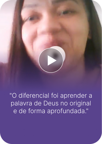 Aluno em depoimento da Academia de Moisés